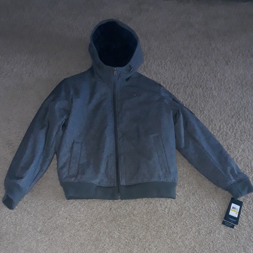 Tommy Hilfiger 2 in 1 soft shell hooded jacket